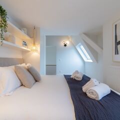 Отель Sweet Inn Apartments - Petit Sablon Бельгия, Брюссель - отзывы, цены и фото номеров - забронировать отель Sweet Inn Apartments - Petit Sablon онлайн комната для гостей фото 4