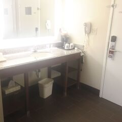 Отель Comfort Inn & Suites Little Rock Airport США, Литл-Рок - отзывы, цены и фото номеров - забронировать отель Comfort Inn & Suites Little Rock Airport онлайн ванная