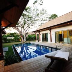 Отель Two Villas Holiday Oriental Style Layan Beach Таиланд, пляж Банг-Тао - отзывы, цены и фото номеров - забронировать отель Two Villas Holiday Oriental Style Layan Beach онлайн бассейн