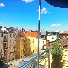 Апартаменты On The Top Apartments Прага балкон