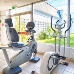 Отель Leonardo Hotel Düsseldorf Airport - Ratingen Германия, Ратинген - отзывы, цены и фото номеров - забронировать отель Leonardo Hotel Düsseldorf Airport - Ratingen онлайн фитнесс-зал фото 2