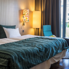 Отель Scandic Berlin Potsdamer Platz 4* Стандартный номер с разными типами кроватей