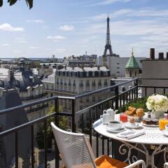 Отель Hôtel San Régis Франция, Париж - 2 отзыва об отеле, цены и фото номеров - забронировать отель Hôtel San Régis онлайн балкон