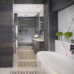 Отель Flemings Mayfair Великобритания, Лондон - 1 отзыв об отеле, цены и фото номеров - забронировать отель Flemings Mayfair онлайн ванная фото 2