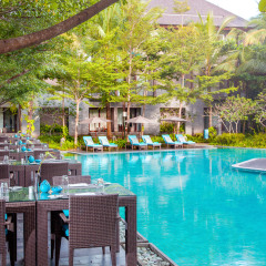 Отель Courtyard by Marriott Bali Nusa Dua Resort Индонезия, Бали - 2 отзыва об отеле, цены и фото номеров - забронировать отель Courtyard by Marriott Bali Nusa Dua Resort онлайн бассейн фото 2