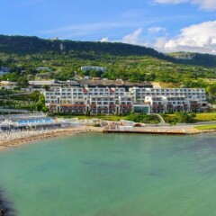 Отель White Lagoon - All Inclusive Болгария, Балчик - отзывы, цены и фото номеров - забронировать отель White Lagoon - All Inclusive онлайн приотельная территория фото 2