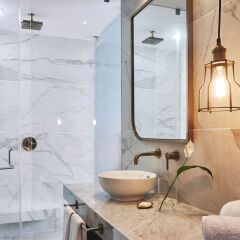 Отель Marquee Playa Hotel Мексика, Плая-дель-Кармен - отзывы, цены и фото номеров - забронировать отель Marquee Playa Hotel онлайн ванная фото 2