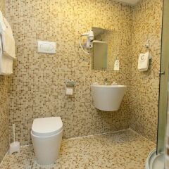 Отель Bed & Breakfast Olsi Молдавия, Кишинёв - 1 отзыв об отеле, цены и фото номеров - забронировать отель Bed & Breakfast Olsi онлайн ванная