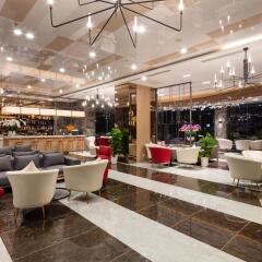 Отель D'Qua Hotel Вьетнам, Нячанг - отзывы, цены и фото номеров - забронировать отель D'Qua Hotel онлайн интерьер отеля