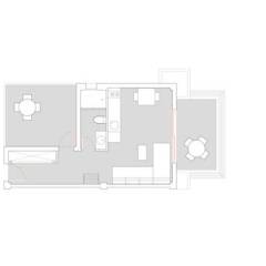 Отель Apartamentos Inn Студия с различными типами кроватей фото 7