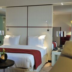 Отель Pullman Kinshasa Grand Hotel Республика Конго, Киншаса - отзывы, цены и фото номеров - забронировать отель Pullman Kinshasa Grand Hotel онлайн комната для гостей фото 5