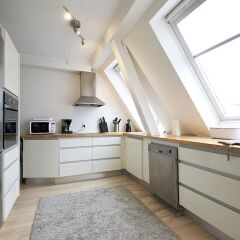 Апартаменты Bright and Modern Apartment With a Rooftop Terrace in the Center of Copenhagen Копенгаген в номере