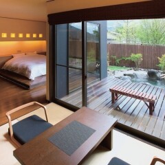 Отель Yufuin Onsen Yufunoi YUHRI Хидзи балкон
