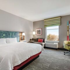 Отель Hampton Inn Brooklyn Park, MN США, Бруклин-Парк - отзывы, цены и фото номеров - забронировать отель Hampton Inn Brooklyn Park, MN онлайн комната для гостей фото 4