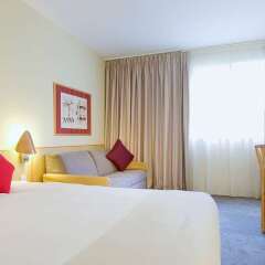 Отель Novotel Manchester West Великобритания, Манчестер - отзывы, цены и фото номеров - забронировать отель Novotel Manchester West онлайн комната для гостей фото 2