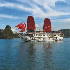 Отель Oasis Bay Classic Cruise Вьетнам, Халонг - отзывы, цены и фото номеров - забронировать отель Oasis Bay Classic Cruise онлайн пляж