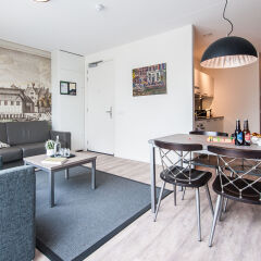 Отель Yays Bickersgracht Concierged Boutique Apartments Нидерланды, Амстердам - отзывы, цены и фото номеров - забронировать отель Yays Bickersgracht Concierged Boutique Apartments онлайн интерьер отеля
