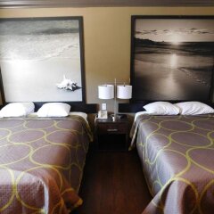 Отель Super 8 by Wyndham Los Angeles США, Лос-Анджелес - отзывы, цены и фото номеров - забронировать отель Super 8 by Wyndham Los Angeles онлайн комната для гостей фото 4