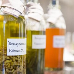 Отель Pensione Etschblick Сцена ванная