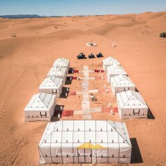 Отель Luxury Camp Chebbi Марокко, Мерзуга - отзывы, цены и фото номеров - забронировать отель Luxury Camp Chebbi онлайн балкон
