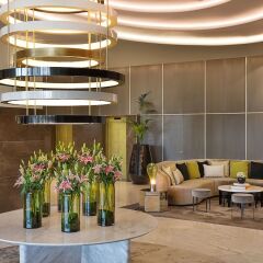 Отель Hilton Tanger City Center Hotel & Residences Марокко, Танжер - отзывы, цены и фото номеров - забронировать отель Hilton Tanger City Center Hotel & Residences онлайн интерьер отеля фото 3