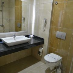 Asrin Beach Hotel Турция, Аланья - отзывы, цены и фото номеров - забронировать отель Asrin Beach Hotel - All Inclusive онлайн ванная фото 2