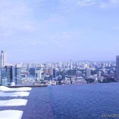 Отель Marina Bay Sands пляж
