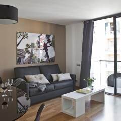 Отель AinB Sagrada Familia Apartments Испания, Барселона - 2 отзыва об отеле, цены и фото номеров - забронировать отель AinB Sagrada Familia Apartments онлайн комната для гостей фото 21