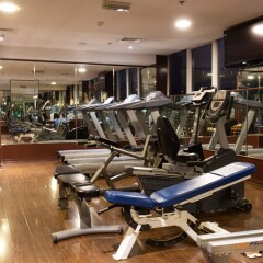 Smana Hotel Al Raffa Дубай фитнесс-зал