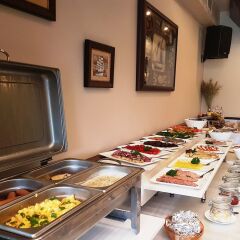 Отель Alanga Hotel Литва, Паланга - 5 отзывов об отеле, цены и фото номеров - забронировать отель Alanga Hotel онлайн питание фото 2