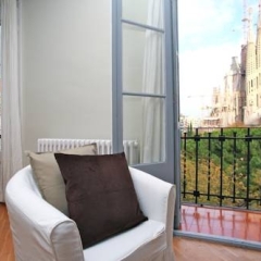 Апартаменты BarcelonaForRent Sagrada Familia Apartments Барселона балкон