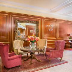 Novum Hotel Prinz Eugen Wien интерьер отеля