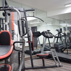 Отель Microtel Inn & Suites by Wyndham Raleigh фитнесс-зал фото 2