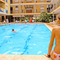 Отель Apartaments Costa d'Or бассейн фото 2