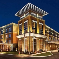 Отель Cambria Suites Columbus/Polaris Колумбус вид на фасад