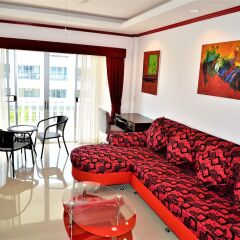 Отель Luxury 1 bed Corner Condo Паттайя комната для гостей фото 3
