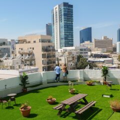 Отель Nahalat Yehuda Residence фитнесс-зал