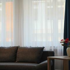 Апартаменты Haus am Dom - Apartments und Ferienwohnungen комната для гостей фото 4