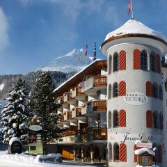 Отель Turmhotel Victoria Швейцария, Давос - отзывы, цены и фото номеров - забронировать отель Turmhotel Victoria онлайн городской автобус