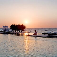 Отель Sunprime Miramare Park Suites and Villas Греция, Родос - отзывы, цены и фото номеров - забронировать отель Sunprime Miramare Park Suites and Villas онлайн приотельная территория фото 2