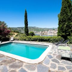 Отель Villa With 3 Bedrooms in Lamego, With Wonderful Mountain View, Private бассейн фото 2