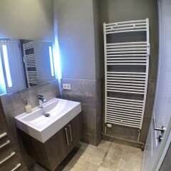 Отель Bluecity Apartments Германия, Гамбург - отзывы, цены и фото номеров - забронировать отель Bluecity Apartments онлайн ванная фото 2