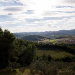 Отель Il Castello Di Perchia Сполето приотельная территория фото 2