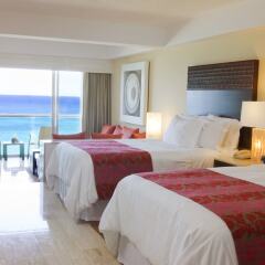 Отель Grand Fiesta Americana Coral Beach Cancun комната для гостей фото 4
