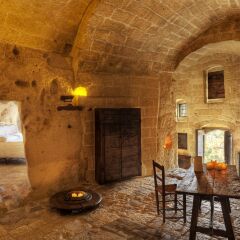 Отель Sextantio Le Grotte Della Civita Матера бассейн фото 3