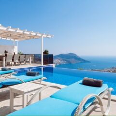 Villa Ela Турция, Калкан - отзывы, цены и фото номеров - забронировать отель Villa Ela онлайн бассейн фото 3