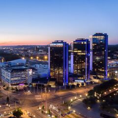 Отель Gothia Towers Швеция, Гётеборг - отзывы, цены и фото номеров - забронировать отель Gothia Towers онлайн вид на фасад