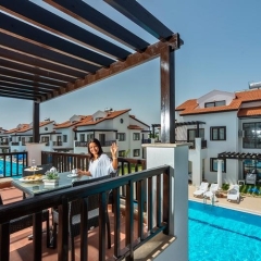 Fun & Sun River Resort Турция, Белек - отзывы, цены и фото номеров - забронировать отель Fun & Sun River Resort - All Inclusive онлайн балкон