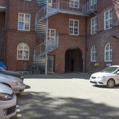 Отель Apartment040 Averhoff Living Гамбург парковка