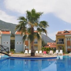 Апартаменты Hisar Garden Apartments Олудениз бассейн
